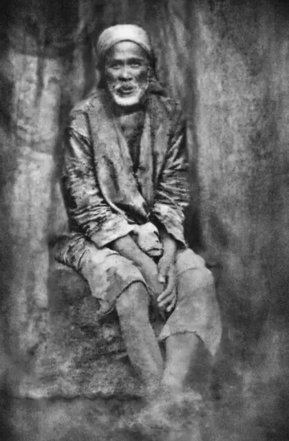Original photo of Sai Baba